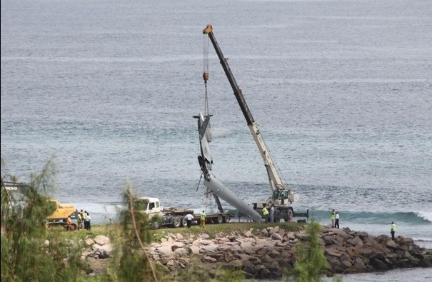 UAV MQ-9 “Tử thần” của Mỹ rơi trên bãi biển Seychelles